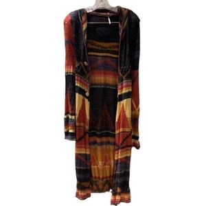 Free People long light weight sweater size medium